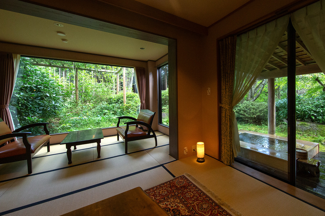 露天風呂付き客室