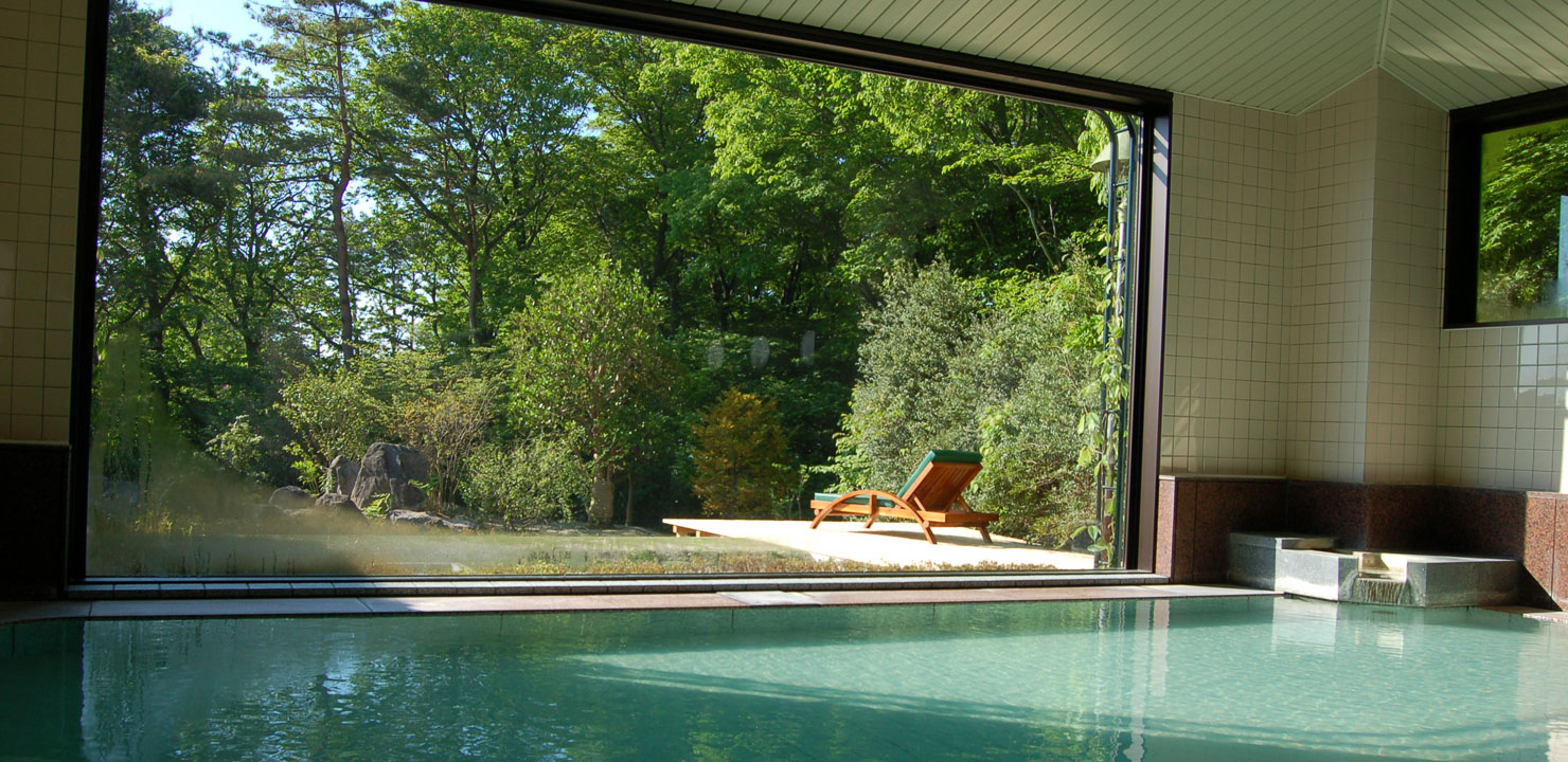 美と健康を追求したリゾートホテル 大自然に溶ける、ユートピア