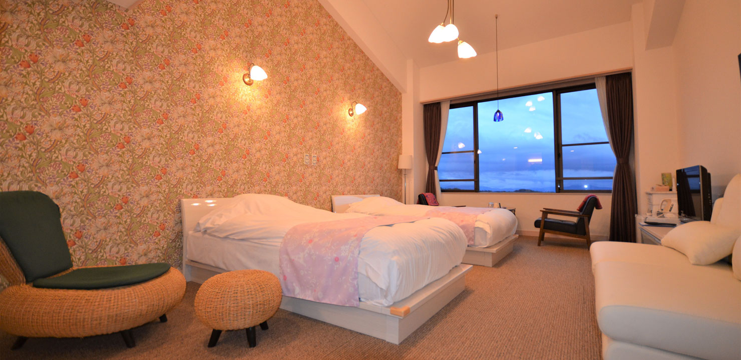 美と健康を追求したリゾートホテル 大自然に溶ける、ユートピア