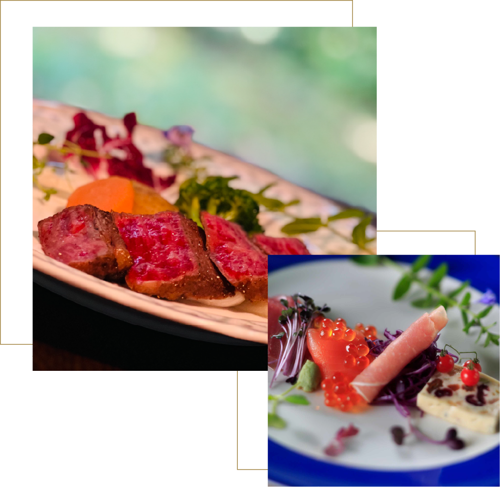 記憶に残るウエディングのための特別なお料理