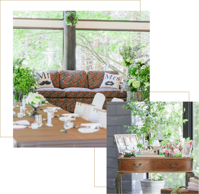 記憶に残るウエディングのための特別なお料理